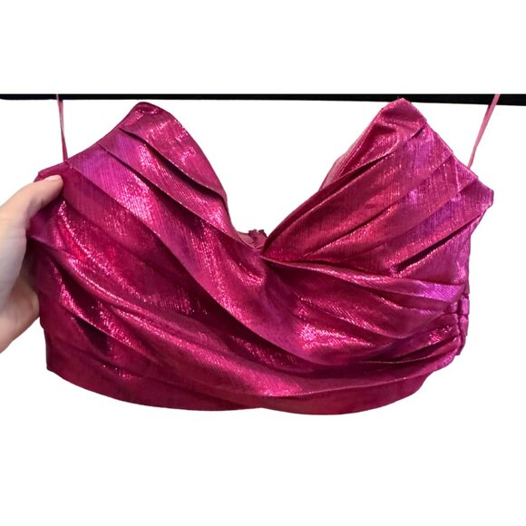 Metallic Crop Top - Picture 3 of 4